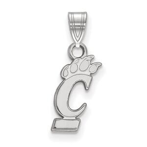 Sterling Silver U. of Cincinnati Small Pendant
